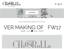 Tablet Screenshot of chicnrolla.com